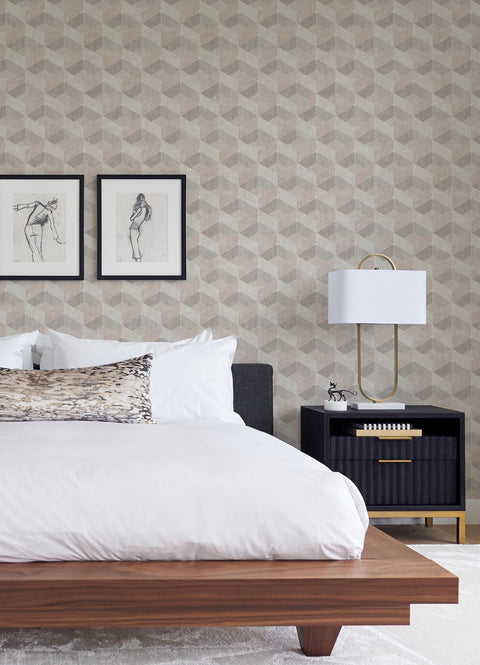 4082-382021 Muir Pastel Geo Wallpaper