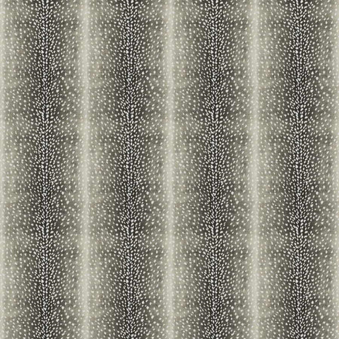 04242 Charcoal Spotted Antelope Stripe Vern Yip Trend Fabric