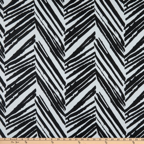 OD Terrasol Hatteras Black Tempo Fabric