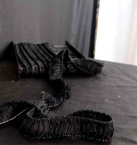 FM500 31 Black Brush Fringe