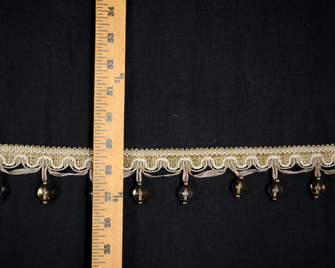 ART4336 9930 Beaded Lilac Grey Trim