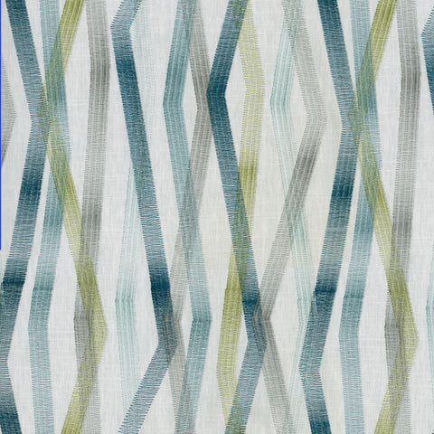 Zig & Zag Emb 180220 Poolside Novogratz Fabric