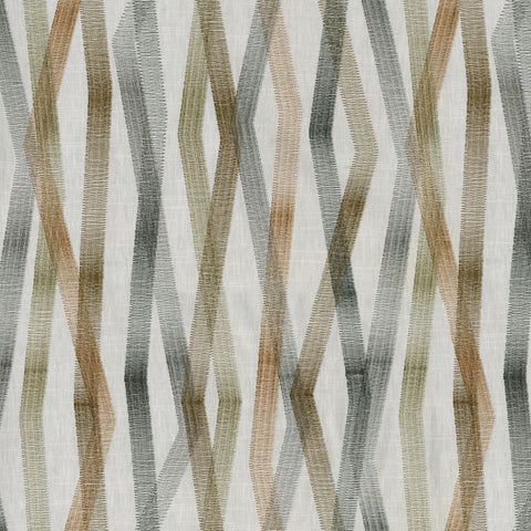 Zig & Zag Emb 180222 Woodland Novogratz Fabric