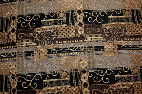 Dartmouth Black Regal Fabric