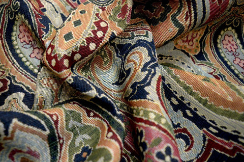 Leeland Navy Regal Fabric