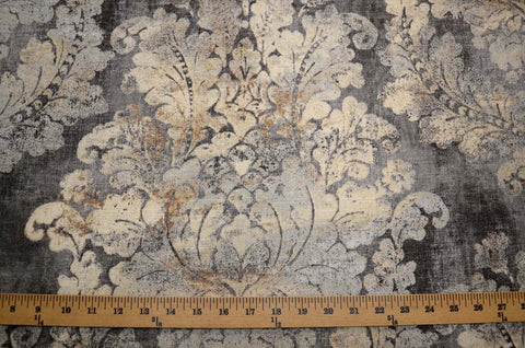 Firenza Cindersmoke Covington Fabric (U19130)