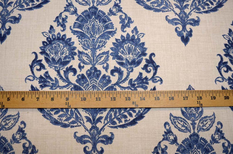 Lydia Antique Blue Covington Fabric