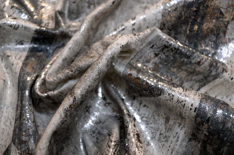 Eclipse Tarnished Silver P Kaufmann Fabric