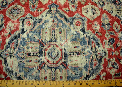 Massimo Moroccan Red Covington Fabric