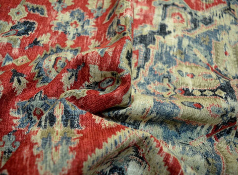 Massimo Moroccan Red Covington Fabric