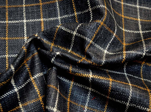 Noble Charcoal Kaufmann Fabric