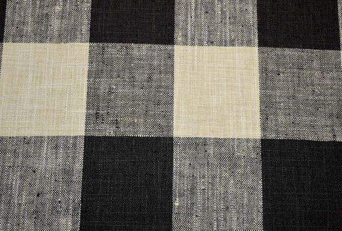Check Please Thunder Kaufmann Fabric