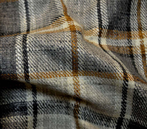 Stately Charcoal Kaufmann Fabric