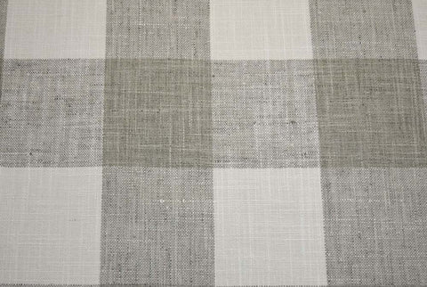 Check Please Zinc Kaufmann Fabric