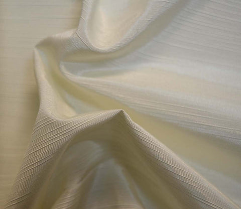 Regal Satin Winter White Heritage House Fabric