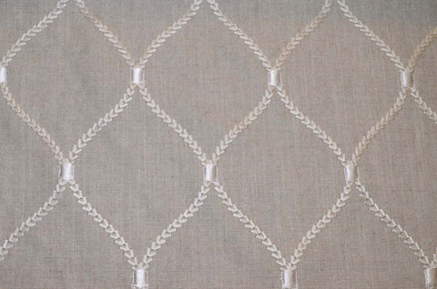 Deane Embroidery Flint Waverly Fabric