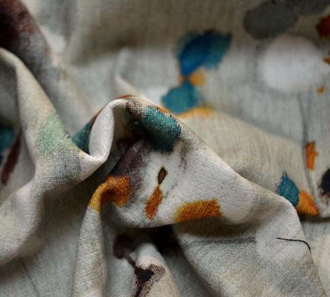 Heathcliff Turquoise Regal Fabric