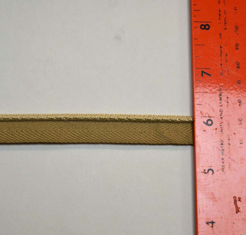 BM300 842 Gold Classical Elements 1/8 inch Micro Lip Cord Trim