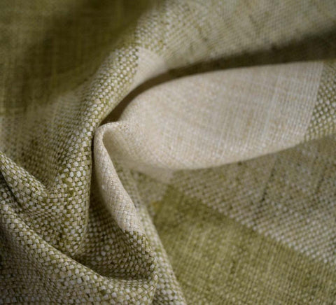 Check Please Plus Green Tea Kaufmann Fabric