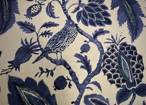 Nightingale Indigo Richloom Fabric
