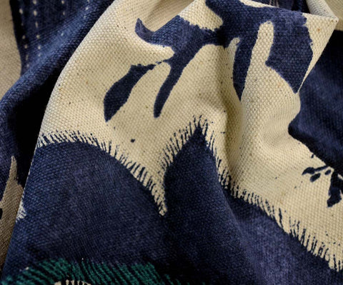 Nightingale Indigo Richloom Fabric