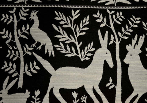 Zola Black Regal Fabric