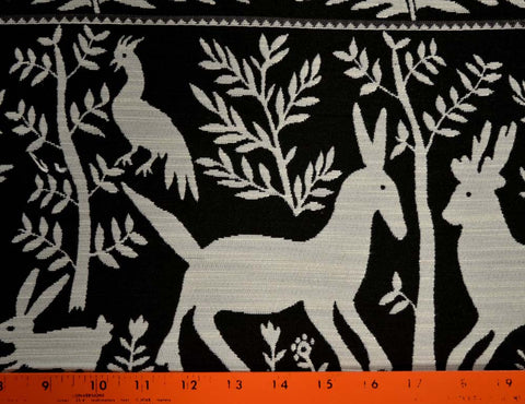 Zola Black Regal Fabric