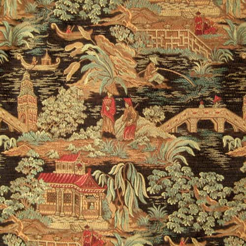 Kyoto Black Regal Fabric