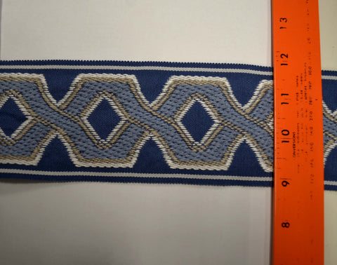 ZN209 392 Flat Braid Classical Elements Trim
