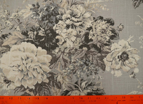 Ballad Bouquet Platinum Waverly by PKLifestyles Fabric