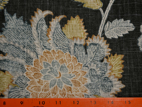 Bronte Graphite Richloom Fabric