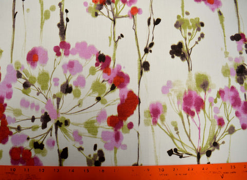 Dandelion Pink Bartson Fabric