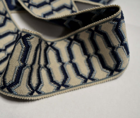Lizmore Indigo Fabricut Trim