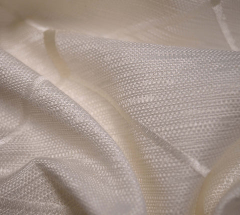 Abaca 130 White Covington Fabric