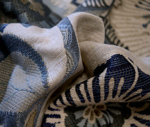 Mazie Indigo Regal Fabric