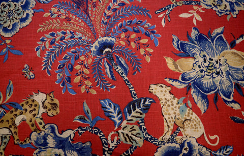 Braganza Poppy PK Lifestyles Fabric