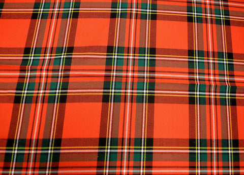 Ancient Stewart 31 Red Covington Fabric