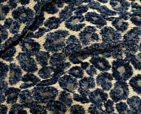 Hutton Indigo Regal Fabric
