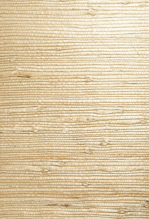 Martina Beige Grasscloth Wallpaper