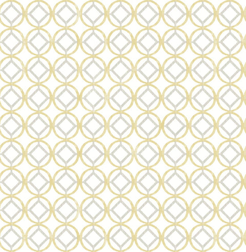 Star Bay Gold Geometric Wallpaper