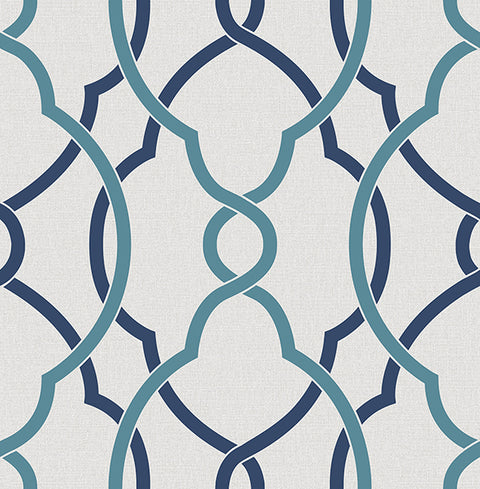 Geometrie Sausalito Lattice Wallpaper (2697-22627)