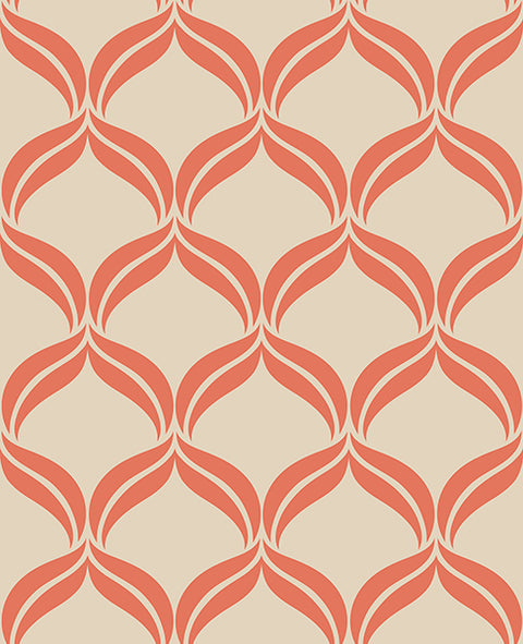 Geometrie Petals Wallpaper (2697-22654)