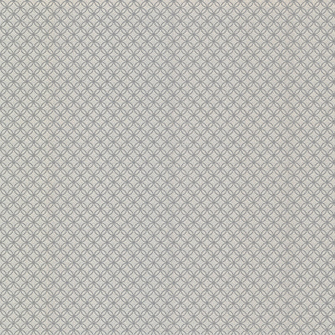 For Your Bath III Lupus Silver Geometric Wallpaper