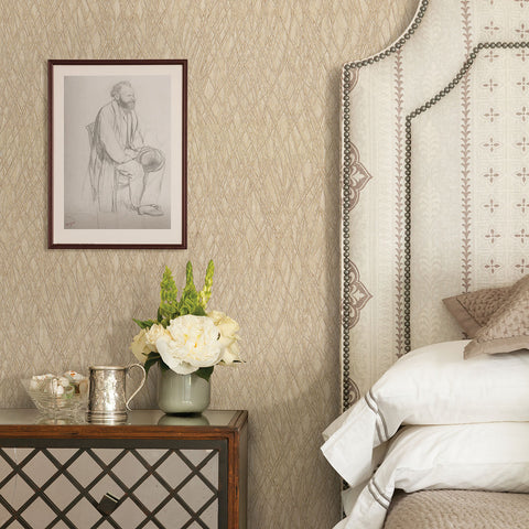 2758-8012 Allegro Bronze Embossed Wallpaper