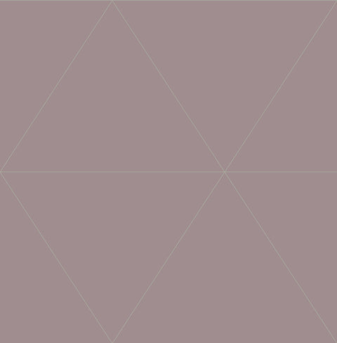 2763-24227 Twilight Purple Geometric Wallpaper