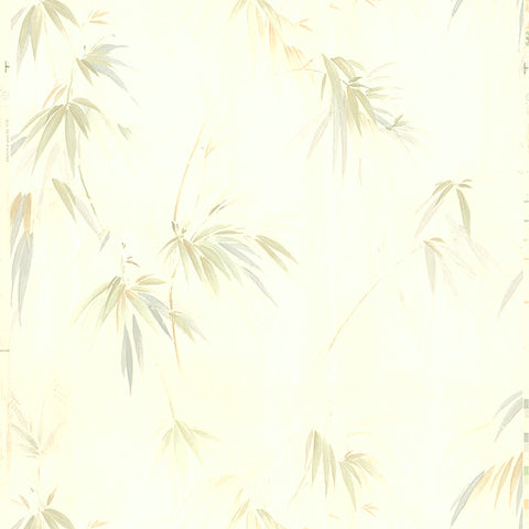 Poales Cream Bamboo Wallpaper