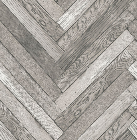 2766-23755 Mammoth Light Grey Diagonal Wood Wallpaper