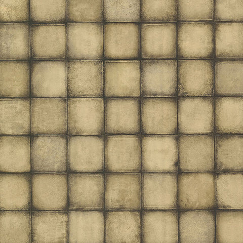 2766-24083 Soucy Gold Tiles Wallpaper