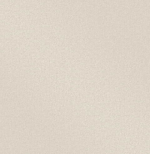 2767-23364 Basilic Cream Mosaic Wallpaper
