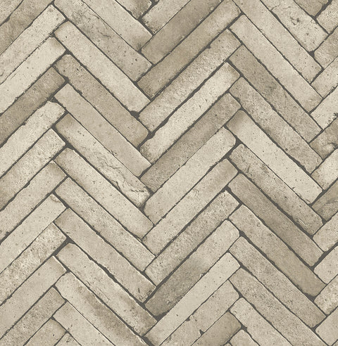 2767-23759 Arrow Neutral Diagonal Slate Wallpaper